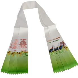 Ballagó szalag nyomott 6cm 5db/csom (db ár)