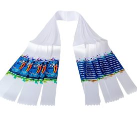 Ballagó szalag nyomott 6cm 5db/csom (db ár)