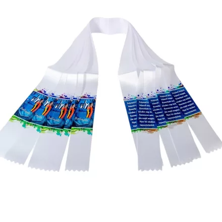 Ballagó szalag nyomott 6cm 5db/csom (db ár)