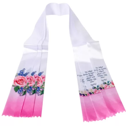 Ballagó szalag nyomott 6cm 5db/csom (db ár)