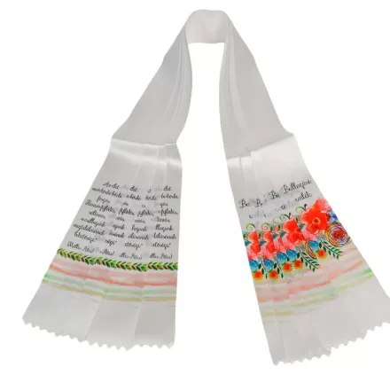 Ballagó szalag nyomott 6cm 5db/csom (db ár)