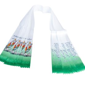 Ballagó szalag nyomott 6cm 5db/csom (db ár)