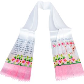 Ballagó szalag nyomott 6cm 5db/csom (db ár)