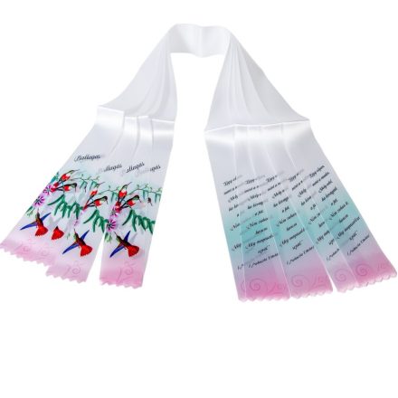 Ballagó szalag nyomott 6cm 5db/csom (db ár)