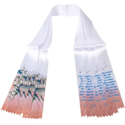 Ballagó szalag nyomott 6cm 5db/csom (db ár)