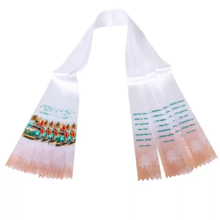 Ballagó szalag nyomott 6cm 5db/csom (db ár)