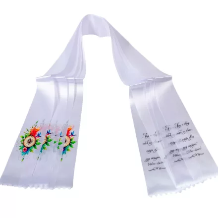 Ballagói szalag nyomott 7cm 5db/csom (db ár)