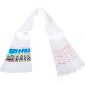 Ballagói szalag nyomott 7cm 5db/csom (db ár)