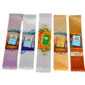 Ballagási szalag könyves rátéttel 7cm