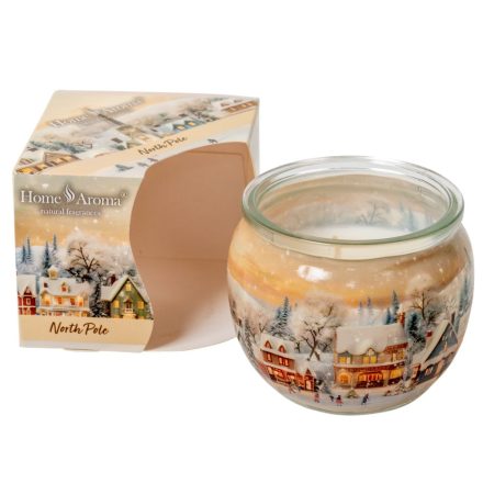 Poharas illatmécses északi sark 6x7cm 