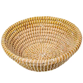 Kerek cukornád fű kosár D32cm