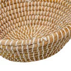 Kerek cukornád fű kosár D32cm