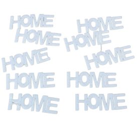 Filc HOME felirat fehér 8cm 10db-os