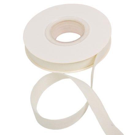 Bársony szalag fehér 1,5cmx10y