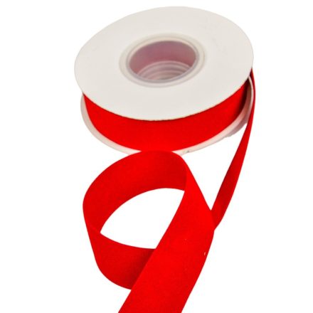 Bársony szalag bordó 2,5cmx10y