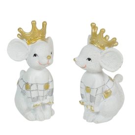 Egér koronával poly M7cm