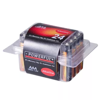 Alkáli AAA elem 24db-os