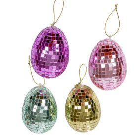 Húsvéti tojás tükrös mix 8cm