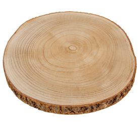 Fa szelet kéreggel talppal D31cm M6cm