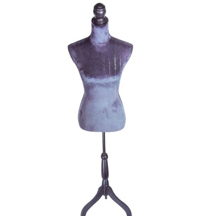 Próba baba kék bársony 160cm