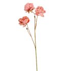 Bazsarózsa ág 3v. rózsazsín M72cm 24db/#