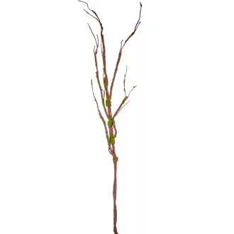 Mohás ág barna-zöld M115cm 12db/#