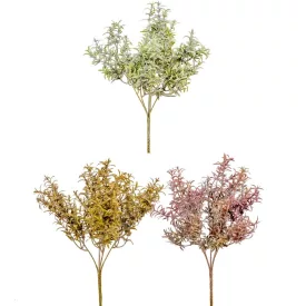 Díszítő bokor 5ágú M34cm 40db/#