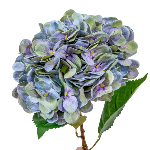 Hortenzia szálas gumi világoskék M55cm 24db/#