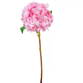 Hortenzia szálas gumi rózsaszín M45cm 24db/#