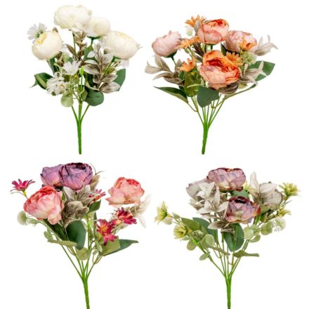 Boglárka csokor 4v. M30cm 36db/#