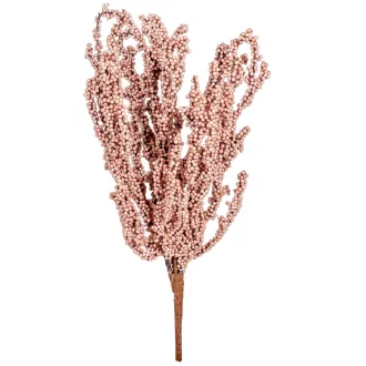 Díszítő pink 5ágú M51cm 12db/#