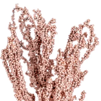 Díszítő pink 5ágú M51cm 12db/#