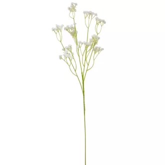 Díszítő ág gumi fehér M65cm 120db/#