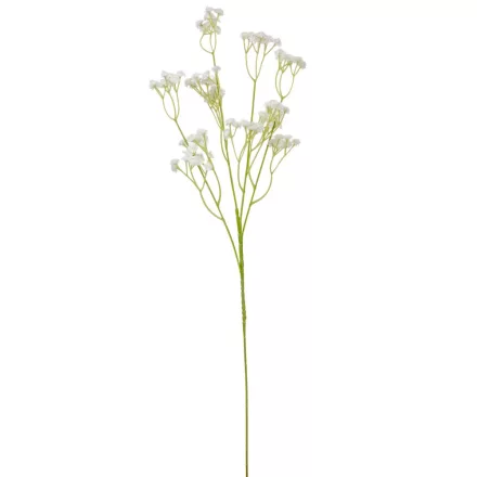 Díszítő ág gumi fehér M65cm 120db/#