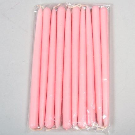 Kis ceruza gyertya rózsaszín 10db-os (db ár)