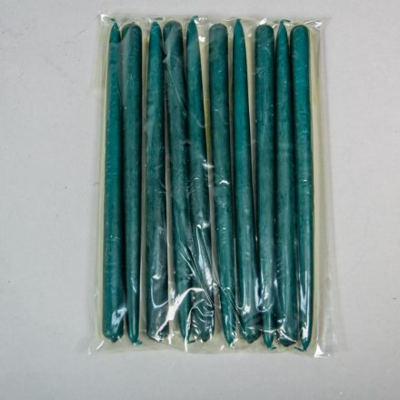 Kis ceruza gyertya zöld 10db-os (db)