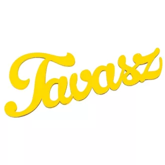 Tavasz felirat fa sárga 15cm