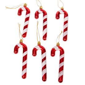 Cukorpélca műa. akasztós 12,5cm 6db-os