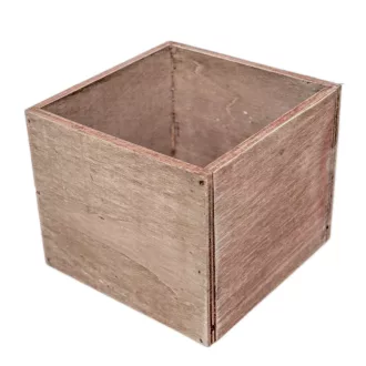 Dekoláda rusztikus kocka barna M11x13x13