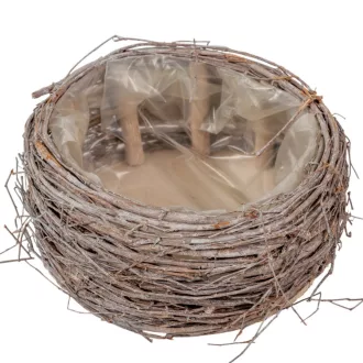 Fonott inda tál bélelt D20cm M9cm
