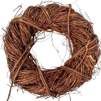 Rusztikus koszorú alap 25cm