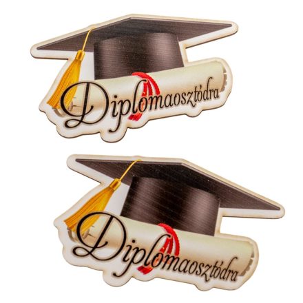Nyomtatott dekorkarton Diplomaosztódra 10com 2db-os