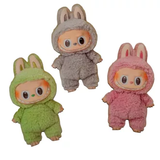 Nyomtatott dekorkarton Labubu 8cm 3db-os