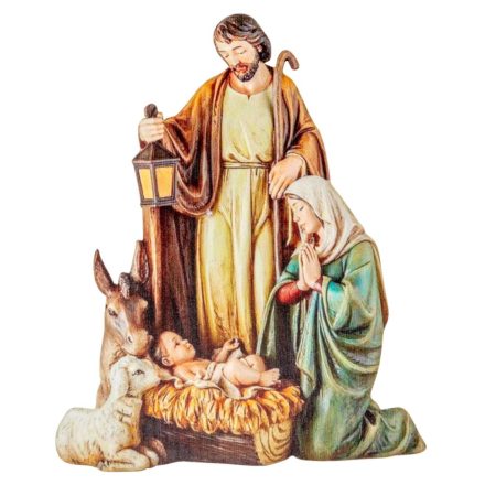 Nyomtatott dekorkarton Betlehem 13cm