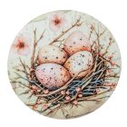 Nyomtatott fa tábla - Húsvéti RSZ téma 11,8cm