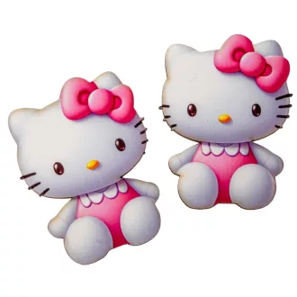 Nyomtatott dekorkarton Hello Kitty 7cm 2db-os