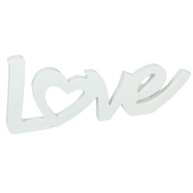 Love felirat fa M12x30cm