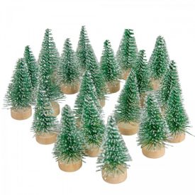 Mini fenyő zöld 4cm 20db-os