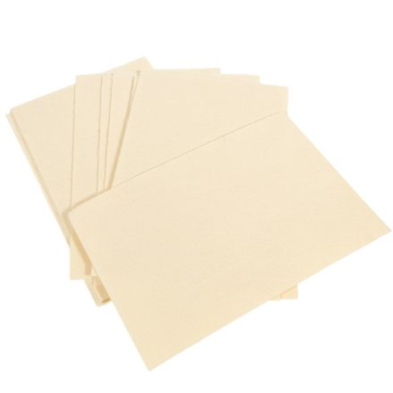 Barkács filc lap A4 méret krém 2mm 10db-os