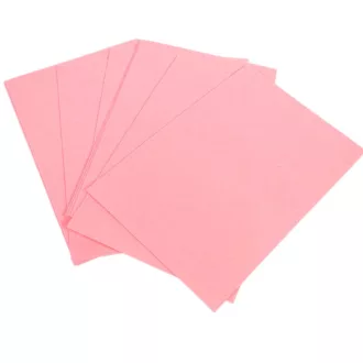 Barkács filc lap A4 méret rózsaszín 2mm 10db-os